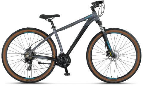 Mountain Bike - Bicicleta MTB Mosso Wildfire Man Hidraulic, roata 29", cadru 20" din aluminiu, culoare verde mat
