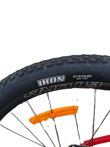 Bicicleta MTB Storm Raptor 1.0, 27.5 Inch, Cadru 13, Frane Hidraulice, Rosu/Negru [6]