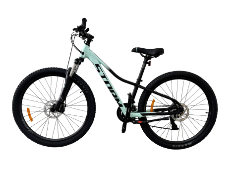 Mountain Bike - Bicicleta MTB Storm Shark Lady 1.0, 27.5 Inch, Cadru 13, 2D Frane pe Disc, Turcoaz/Negru - Copie