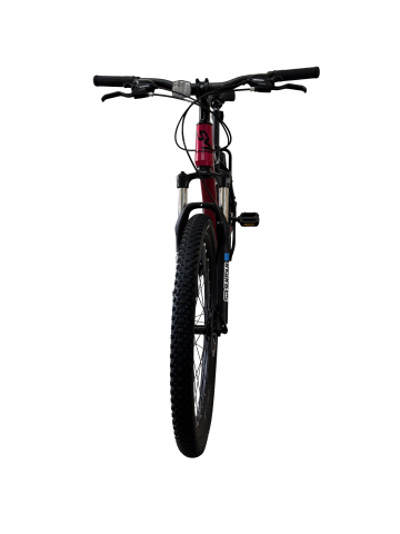 Bicicleta MTB Storm Shark Lady 1.0, 27.5 Inch, Cadru 19, 2D Frane pe Disc, Rosu/Negru [4]