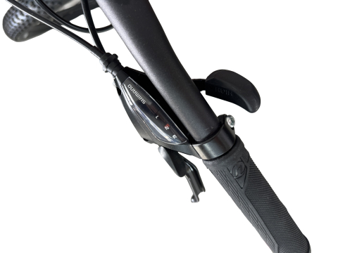 Bicicleta MTB Storm Shark Man 1.0, 27.5 Inch, Cadru 13, Frane pe Disc, Portocaliu/Negru [8]