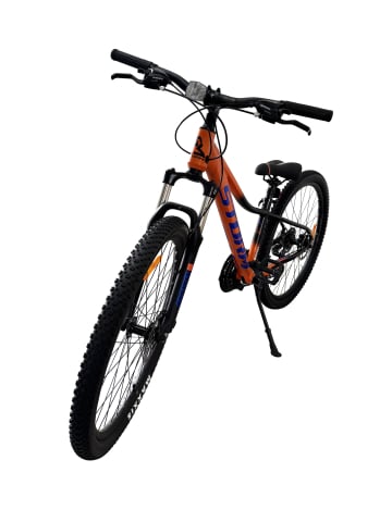 Bicicleta MTB Storm Shark Man 1.0, 27.5 Inch, Cadru 13, Frane pe Disc, Portocaliu/Negru [2]