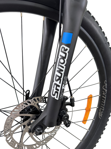 Bicicleta MTB Storm Shark Man 1.0, 27.5 Inch, Cadru 17, Frane pe Disc, Verde/Negru [8]