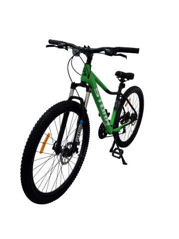 Bicicleta MTB Storm Shark Man 1.0, 27.5 Inch, Cadru 17, Frane pe Disc, Verde/Negru [1]