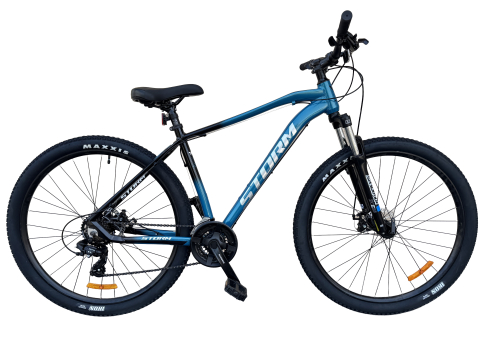 Bicicleta MTB Storm Shark Man 1.0, 29 Inch, Cadru 19, Frane pe Disc, Albastru [6]