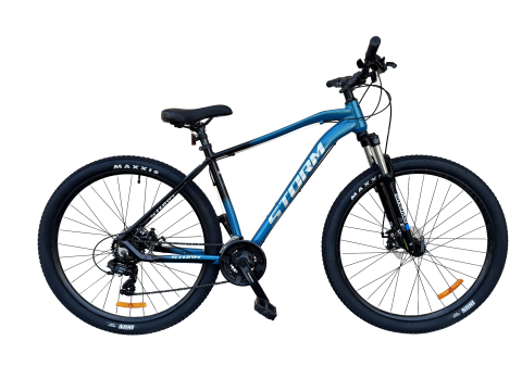 Mountain Bike - Bicicleta MTB Storm Shark Man 1.0, 29 Inch, Cadru 19, Frane pe Disc, Albastru