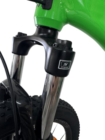 Bicicleta MTB Storm Shark Man 2.0, 27.5 Inch, Cadru 13,2D Frane Hidraulice, Verde/Negru [7]