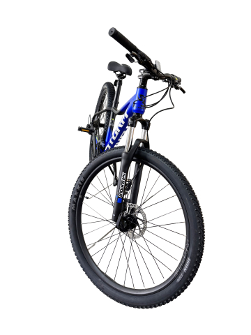 Bicicleta MTB Storm Shark Man 2.0, 27.5 Inch, Cadru 15,2D Frane Hidraulice, Albastru/Negru [1]