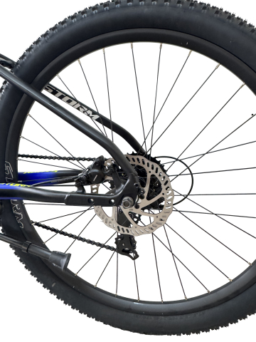 Bicicleta MTB Storm Shark Man 2.0, 27.5 Inch, Cadru 15,2D Frane Hidraulice, Albastru/Negru [5]