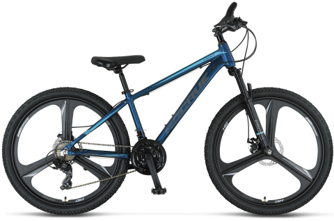 Mountain Bike - Bicicleta MTB Umit Accrue 2D, cadru 18",albastru indigo , roata 26", cadru aluminiu