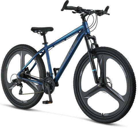Bicicleta MTB Umit Accrue, cadru 18", albastru indigo roata 29", cadru aluminiu, frana disc hidraulic, 2026 [1]