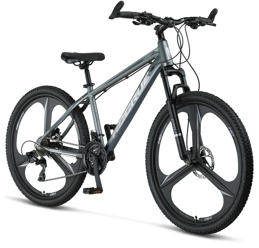 Bicicleta MTB Umit Accrue, cadru 20", gri/alb, roata 29", cadru aluminiu, frana disc hidraulic, 2026 [1]