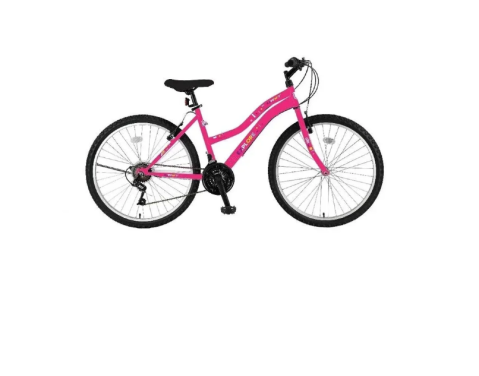 Copii - Bicicleta MTB UMIT Explorer Lady, roata 26", cadru din otel, culoare roz,model 2026