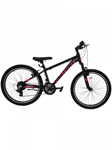 Mountain Bike - Bicicleta MTB Umit Motion Lady, cadru 16" din aluminiu, 21 viteze, roata 26", culoare negru/roz