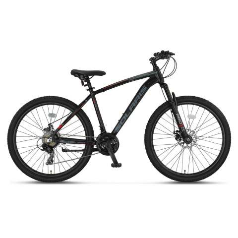 Bicicleta MTB Umit Solaris, 21 viteze, culoare negru/rosu, roata 29", cadru din aluminiu 20", frana hidraulica [1]