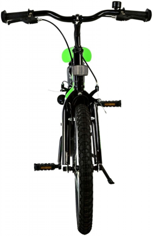 Bicicleta pentru baieti Volare Sportivo, 18 inch, culoare verde neon / negru, frana de mana fata - spate [3]