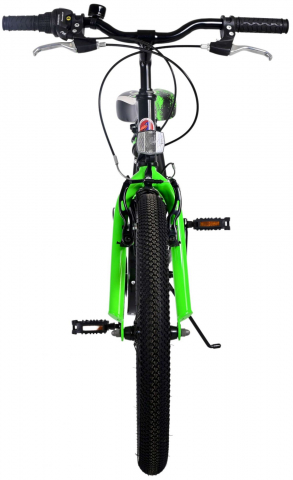 Bicicleta pentru baieti Volare Sportivo, 20 inch, culoare verde/negru, frana de mana fata - spate [3]