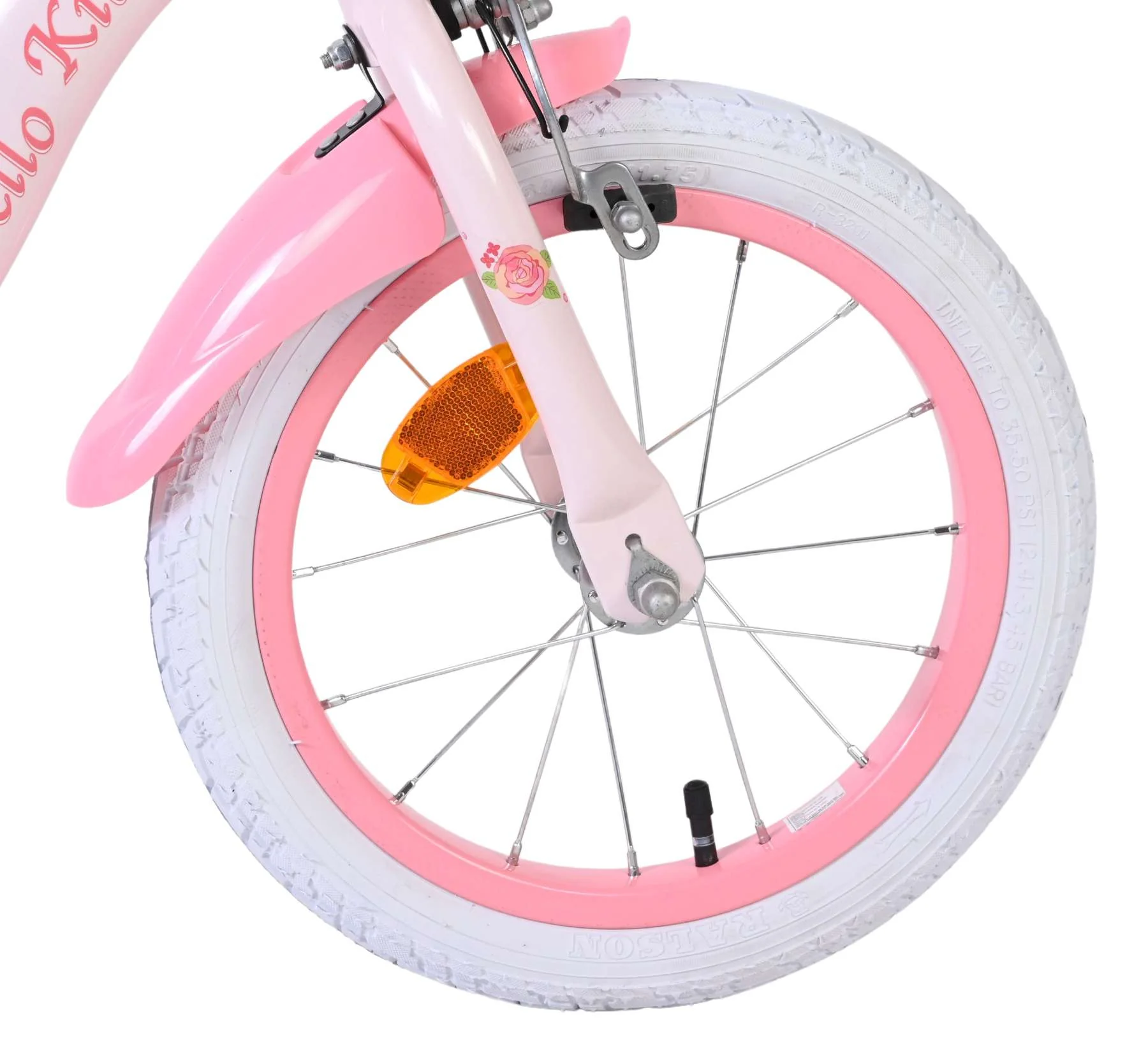 Bicicletă pentru copii Hello Kitty - Fete - 14 inch - Roz [2]