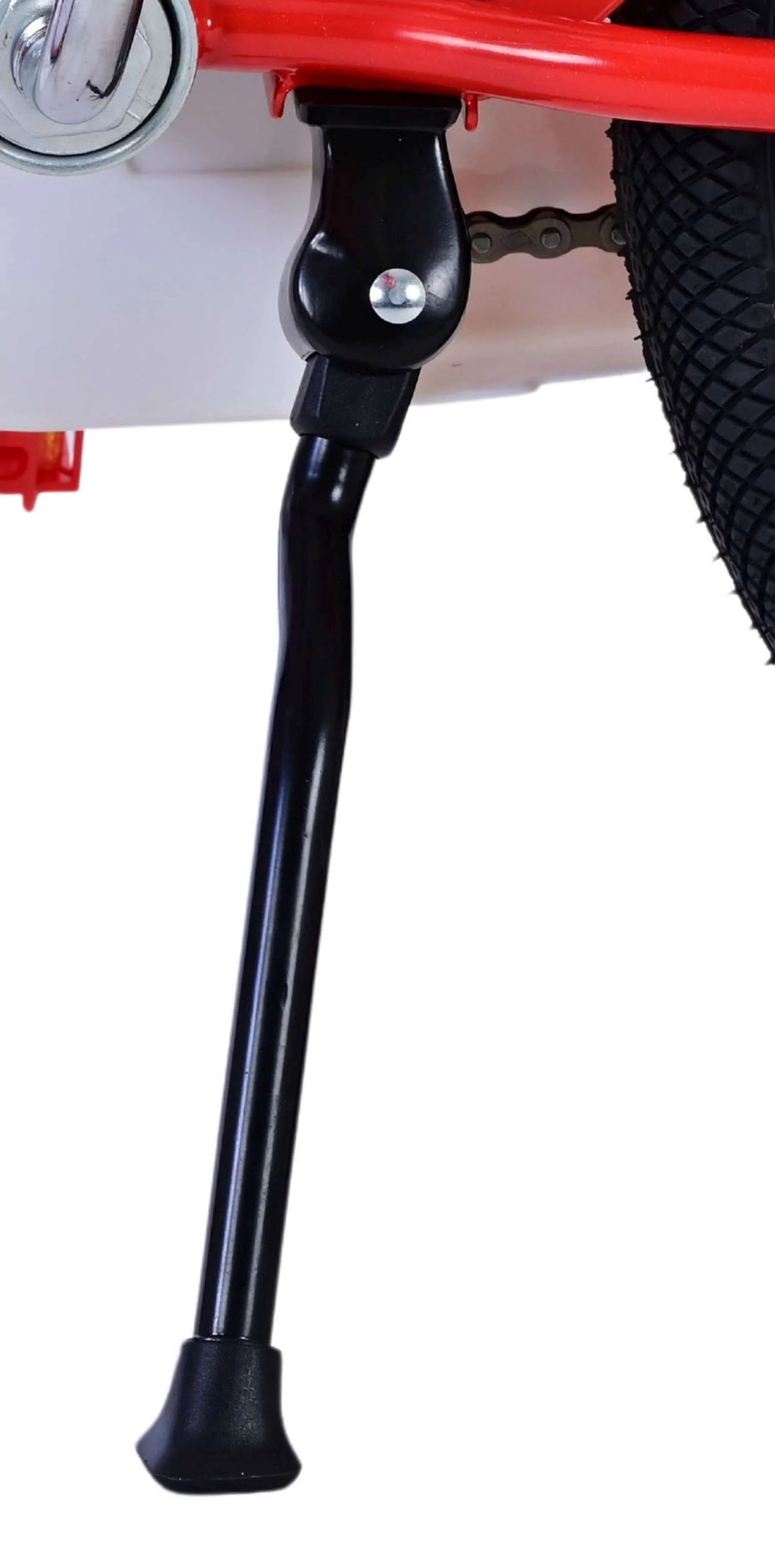 Bicicletă Volare Lovely pentru copii - Fete - 18 inch - Roșu Alb [8]