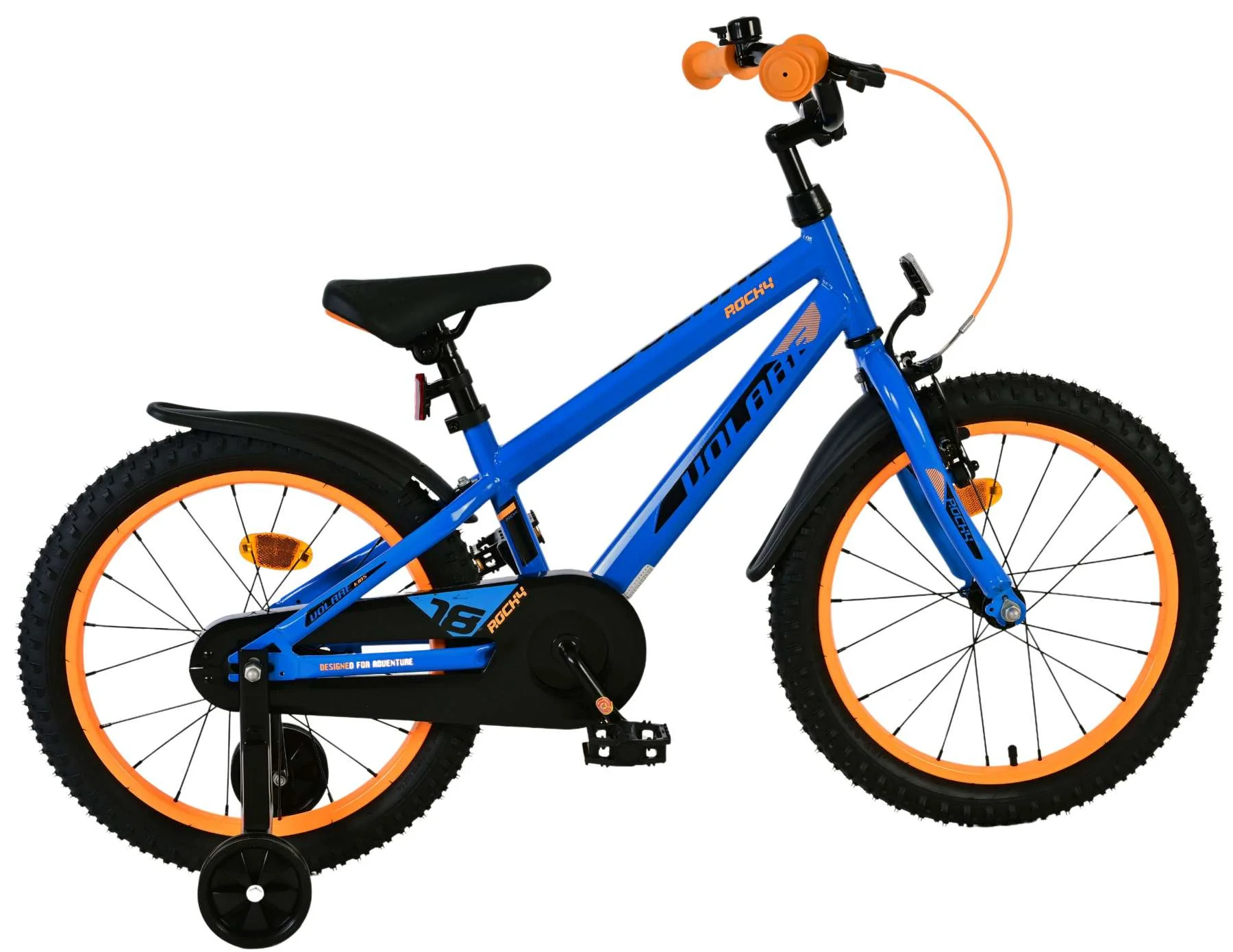 Biciclete - Bicicleta pentru copii Volare Rocky - Băieți - 18 inch - Albastră