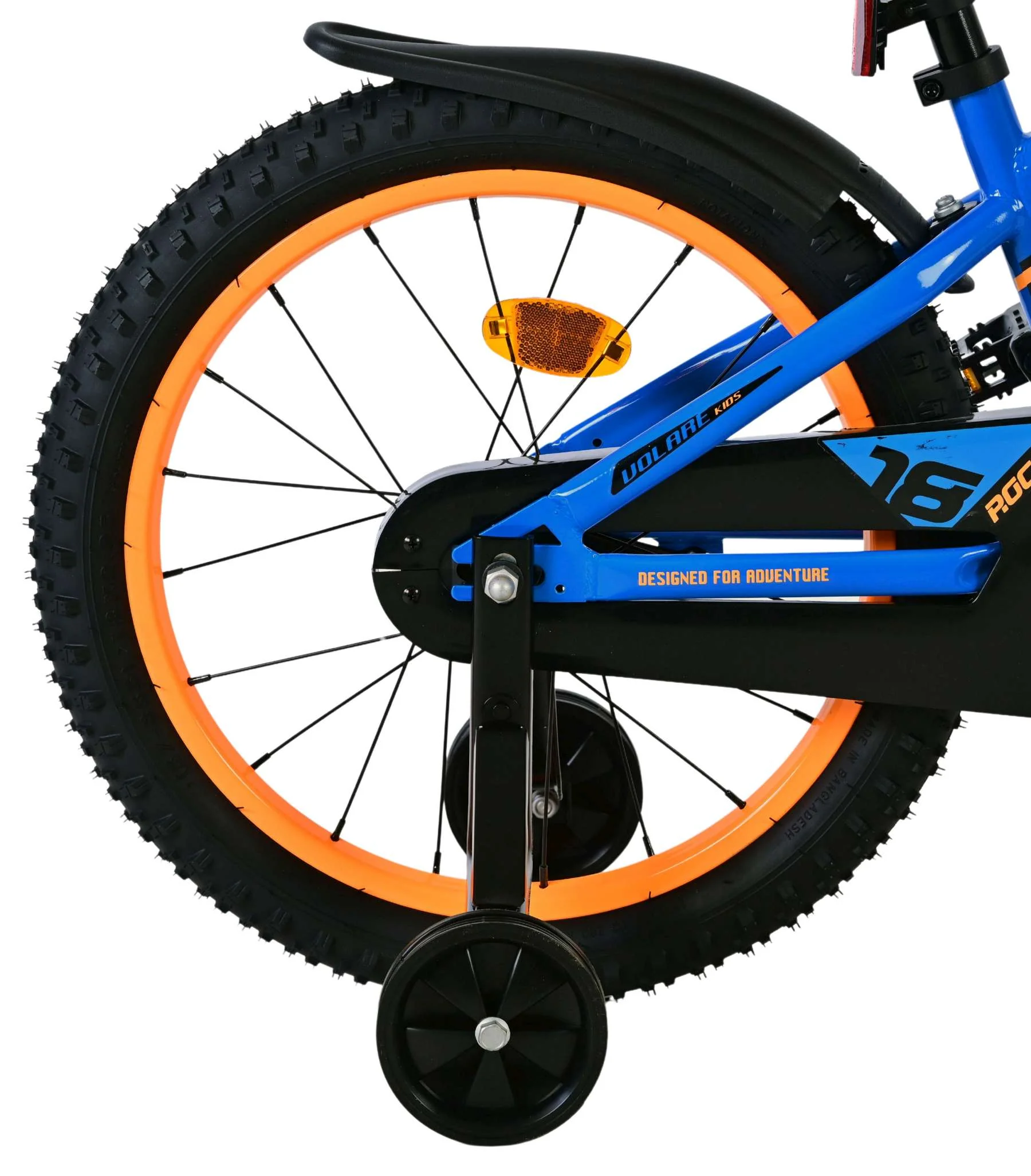 Bicicleta pentru copii Volare Rocky - Băieți - 18 inch - Albastră [1]