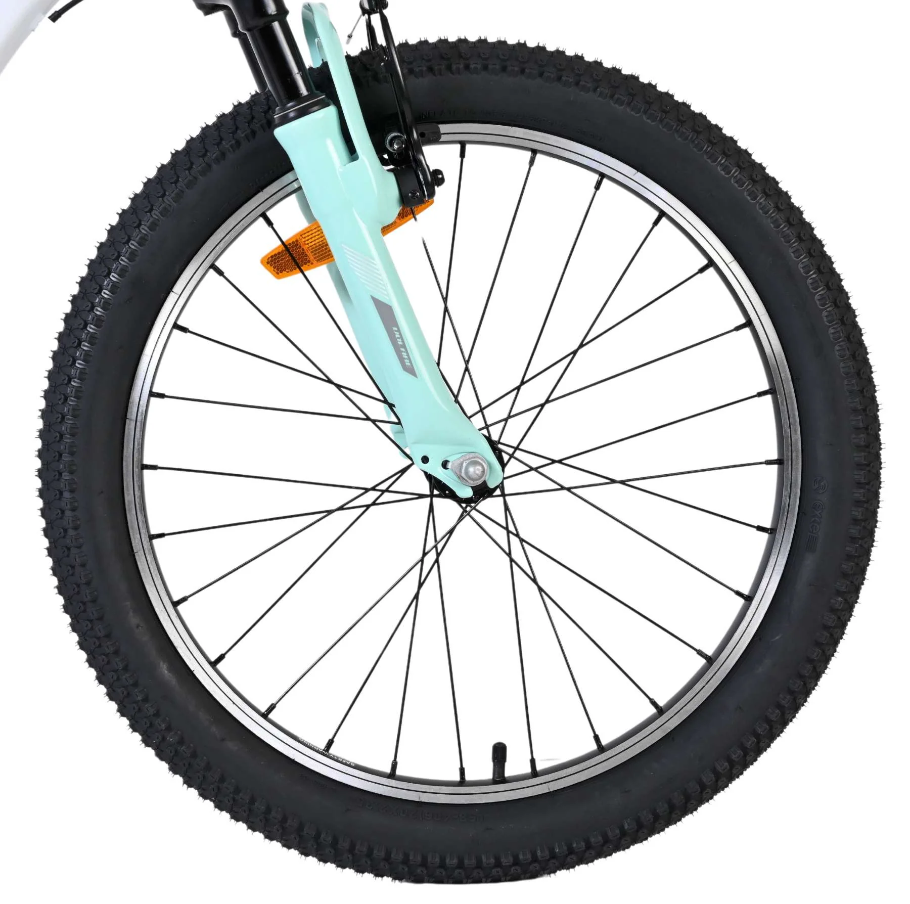 Bicicleta pentru copii Volare Boost - 20 inch - 7 viteze - Alb/Verde mentă [2]