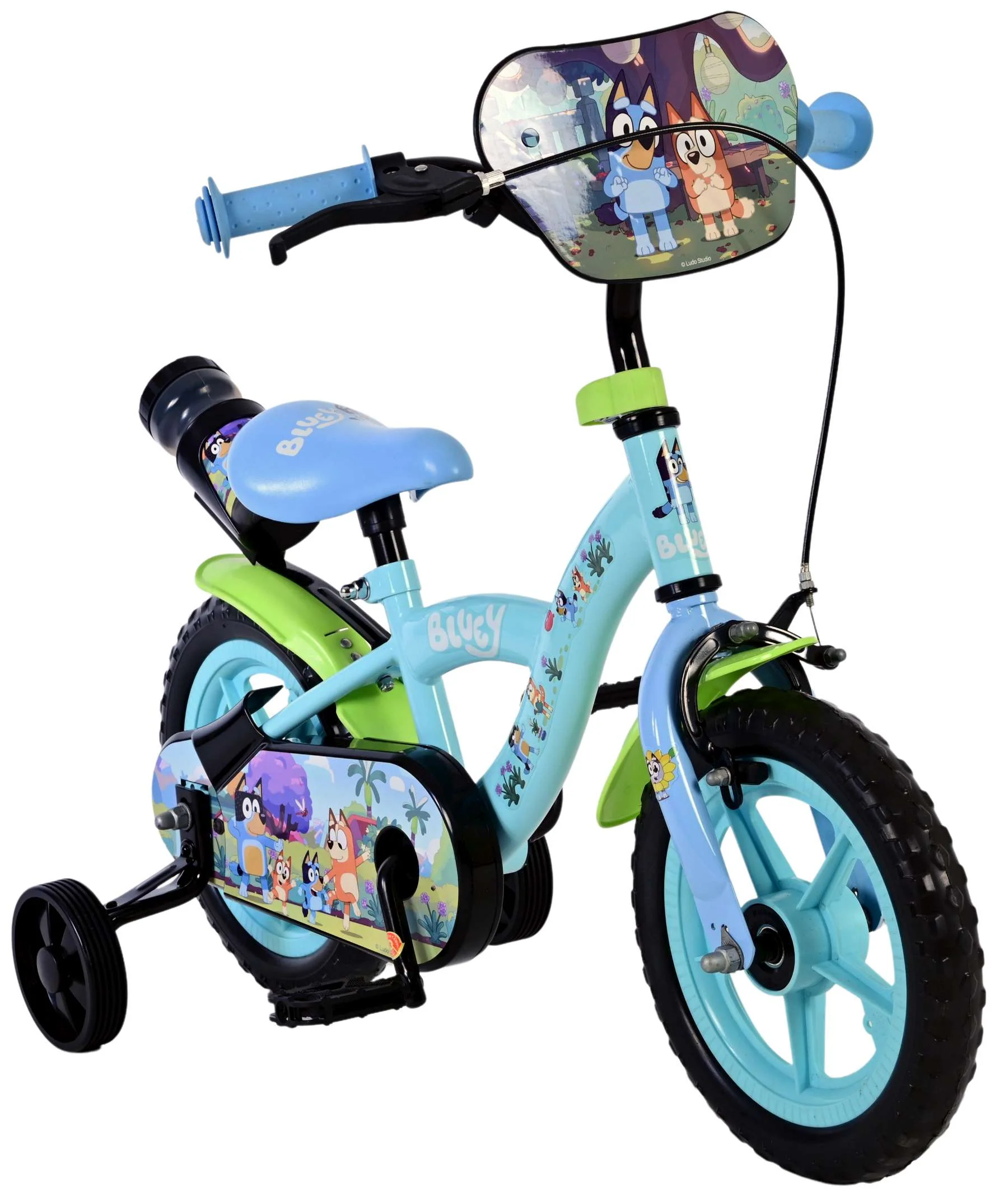 Bicicleta pentru copii Bluey - Băieți - Roți Mag - 12 inch - Albastră [2]