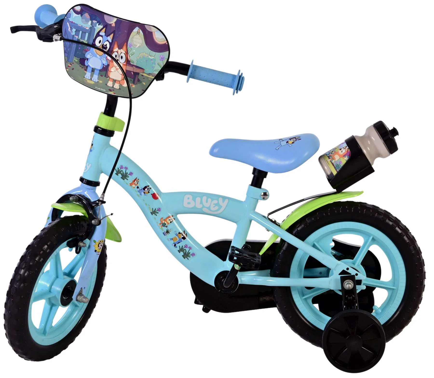 Bicicleta pentru copii Bluey - Băieți - Roți Mag - 12 inch - Albastră [4]
