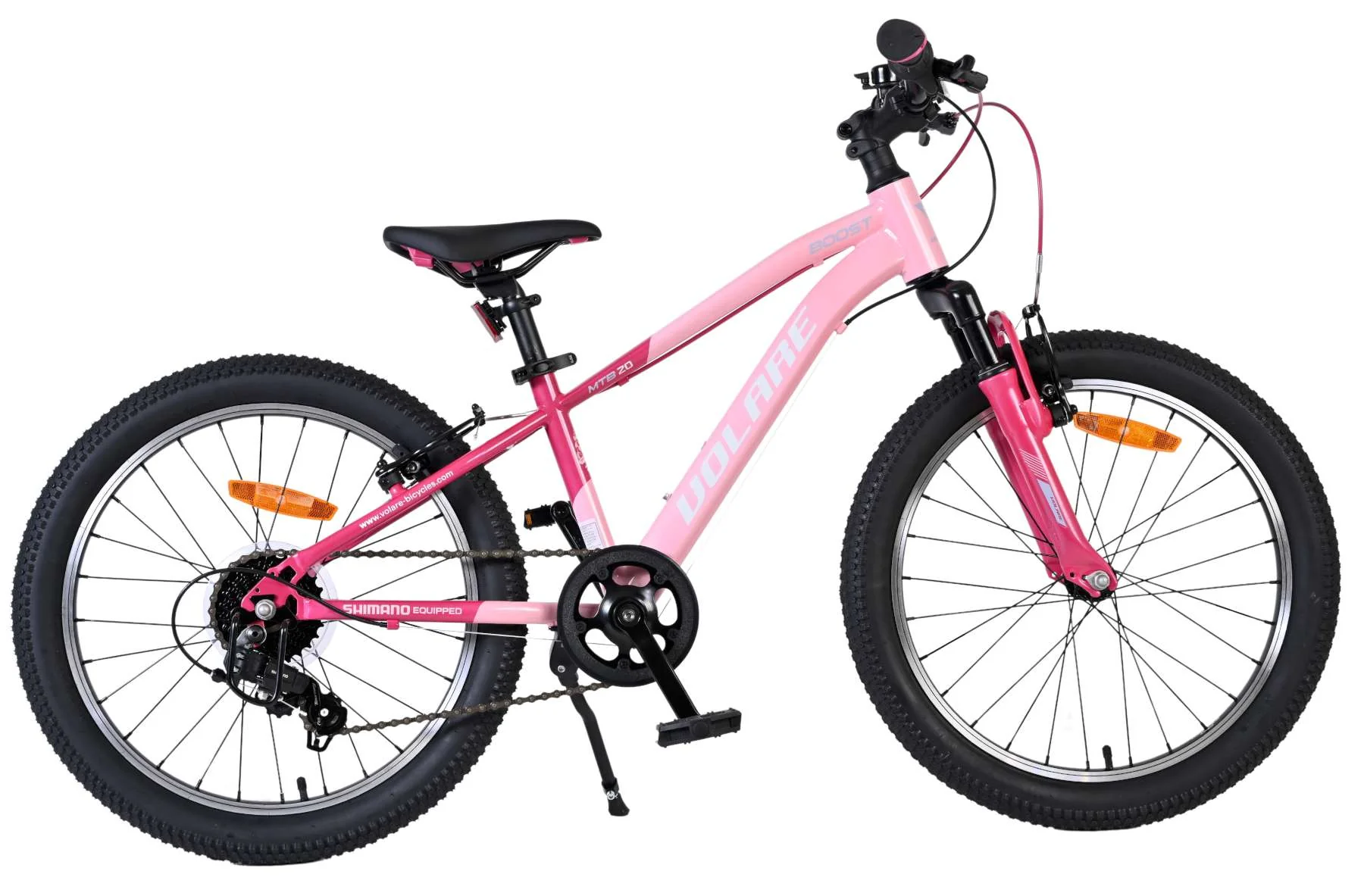 Biciclete - Bicicleta pentru copii Volare Boost - 20 inch - 7 viteze - Roz
