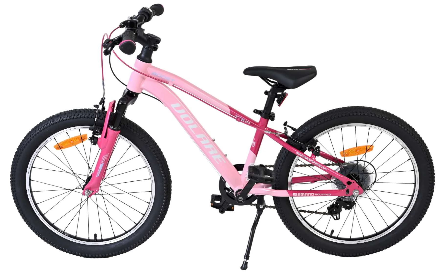 Bicicleta pentru copii Volare Boost - 20 inch - 7 viteze - Roz [1]