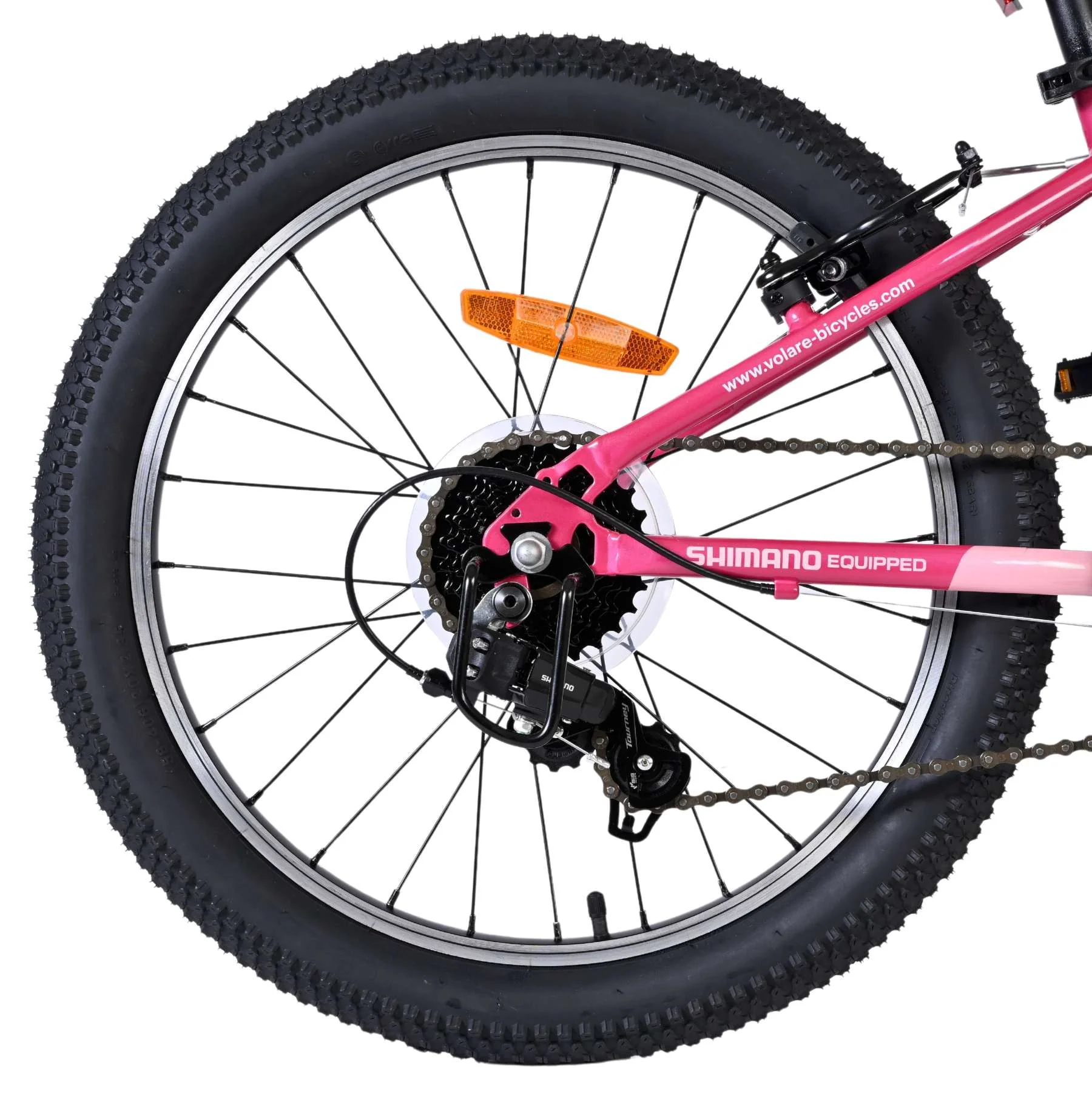 Bicicleta pentru copii Volare Boost - 20 inch - 7 viteze - Roz [6]
