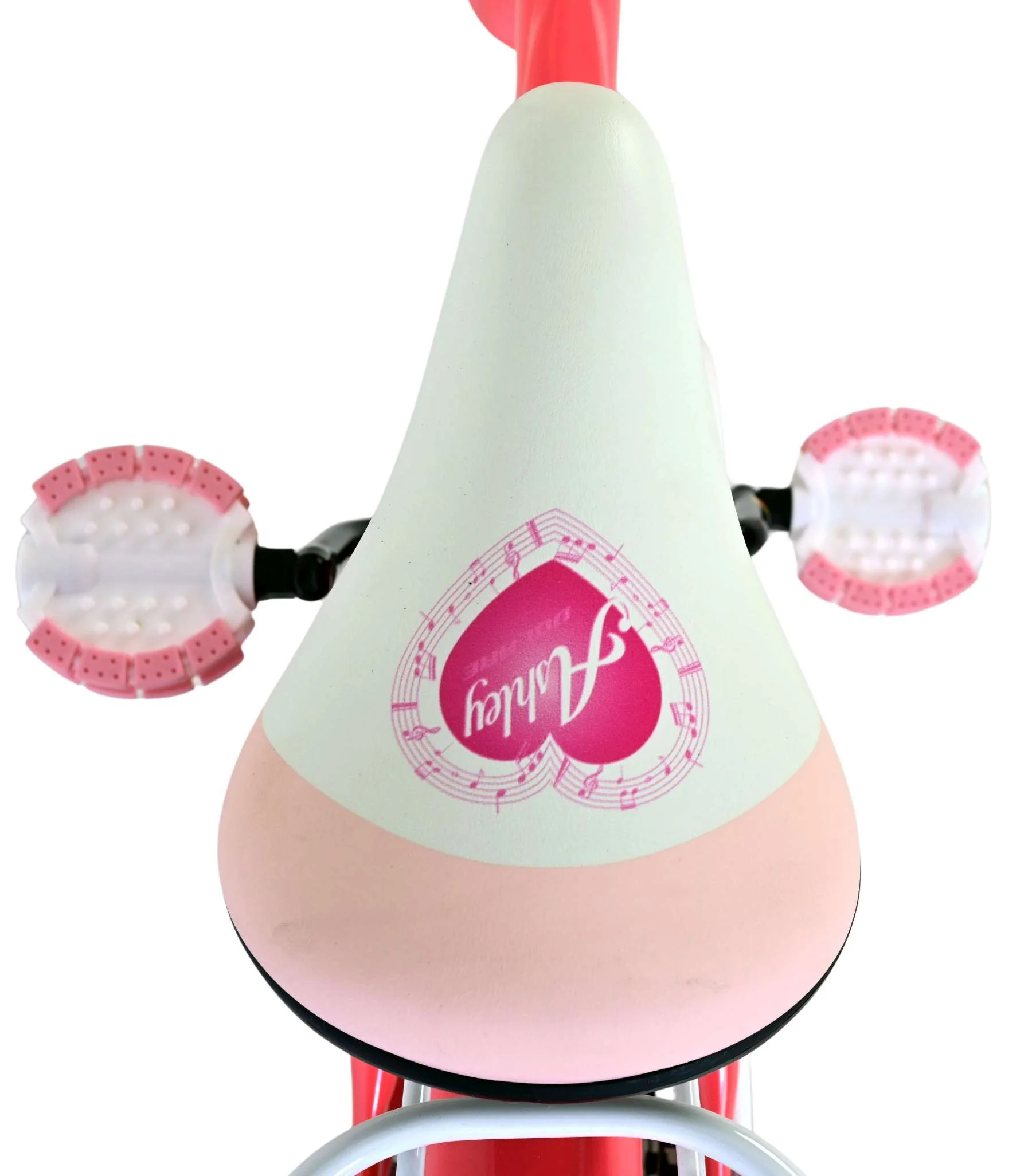 Bicicleta pentru fete Ashley, 18 inch, culoare roz, frana de mana + contra [6]