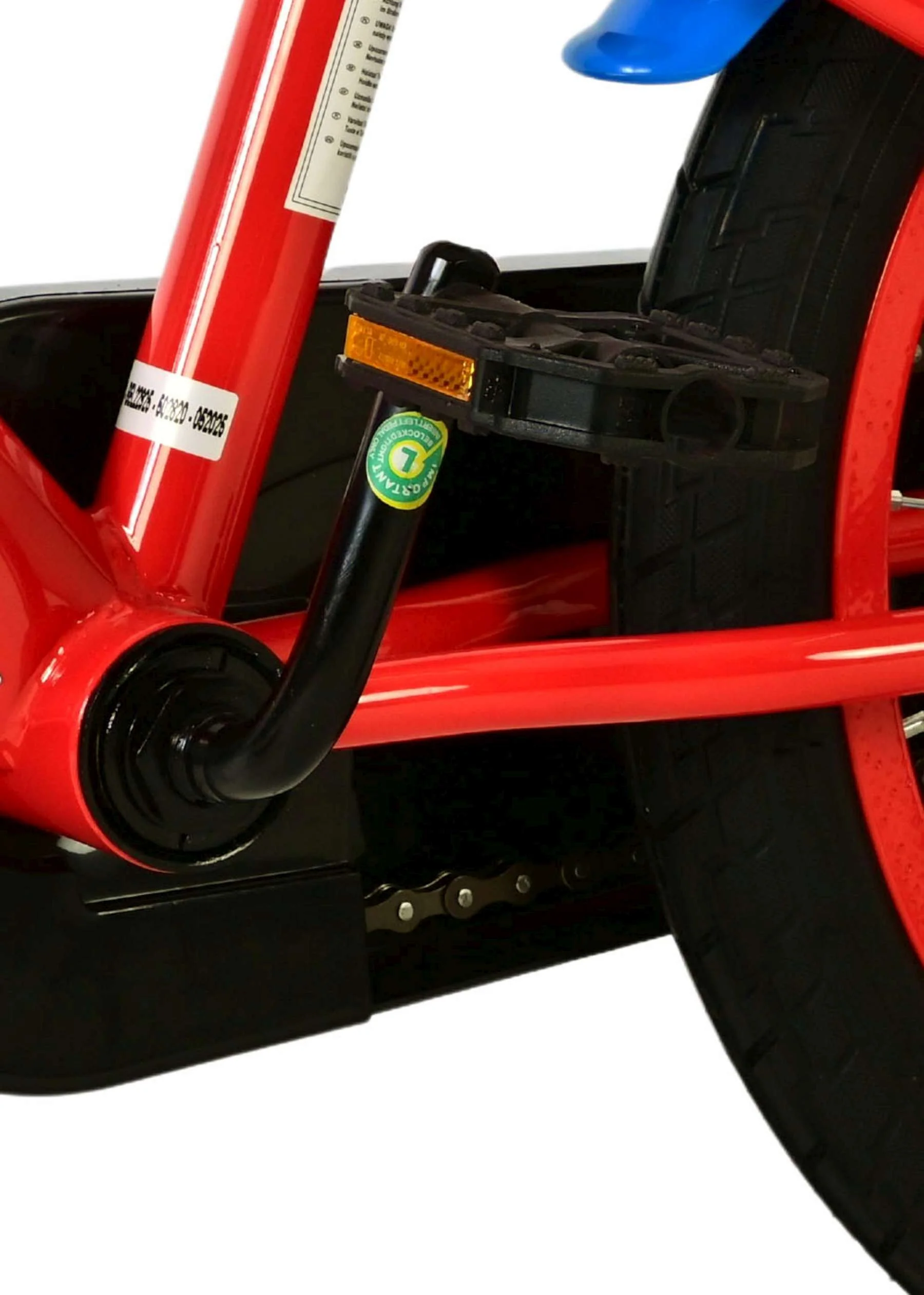 Bicicleta copii Marvel Spiderman 16 inch, pentru baieti, culoare rosu, frana de mana fata si butuc spate [9]