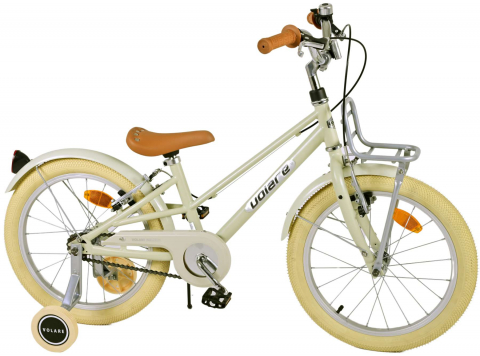 Bicicleta pentru fete Volare Melody, 18 inch, culoare nisipiu, frana de mana fata si spate [14]