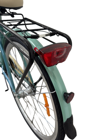 Bicicleta Storm Amsterdam City, 28 Inch, Cadru 17, 1 Viteza, Frane V-Brake, Turcoaz [2]