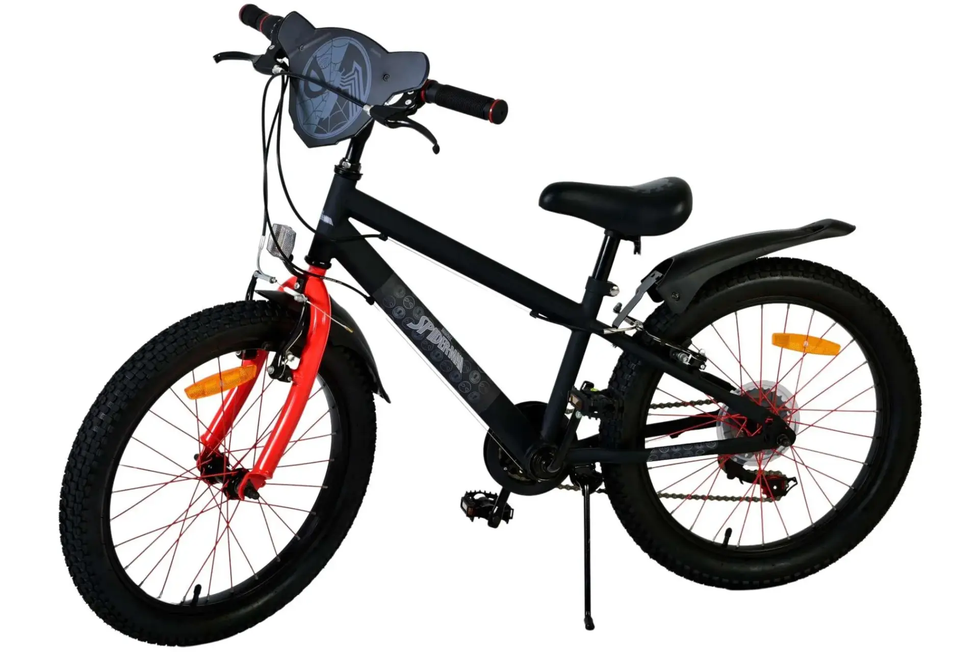 Bicicletă Volare  Spiderman 20" negru mat,7viteze [1]