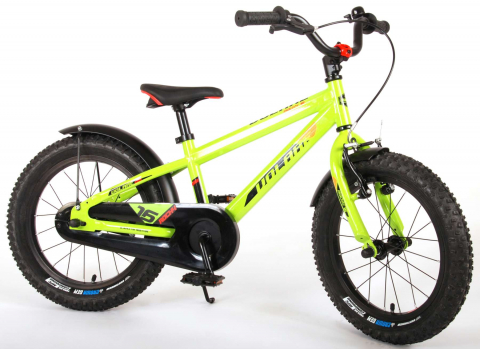 Bicicleta Volare Rocky pentru baieti, 16 inch, culoare verde, frana de mana + contra [2]