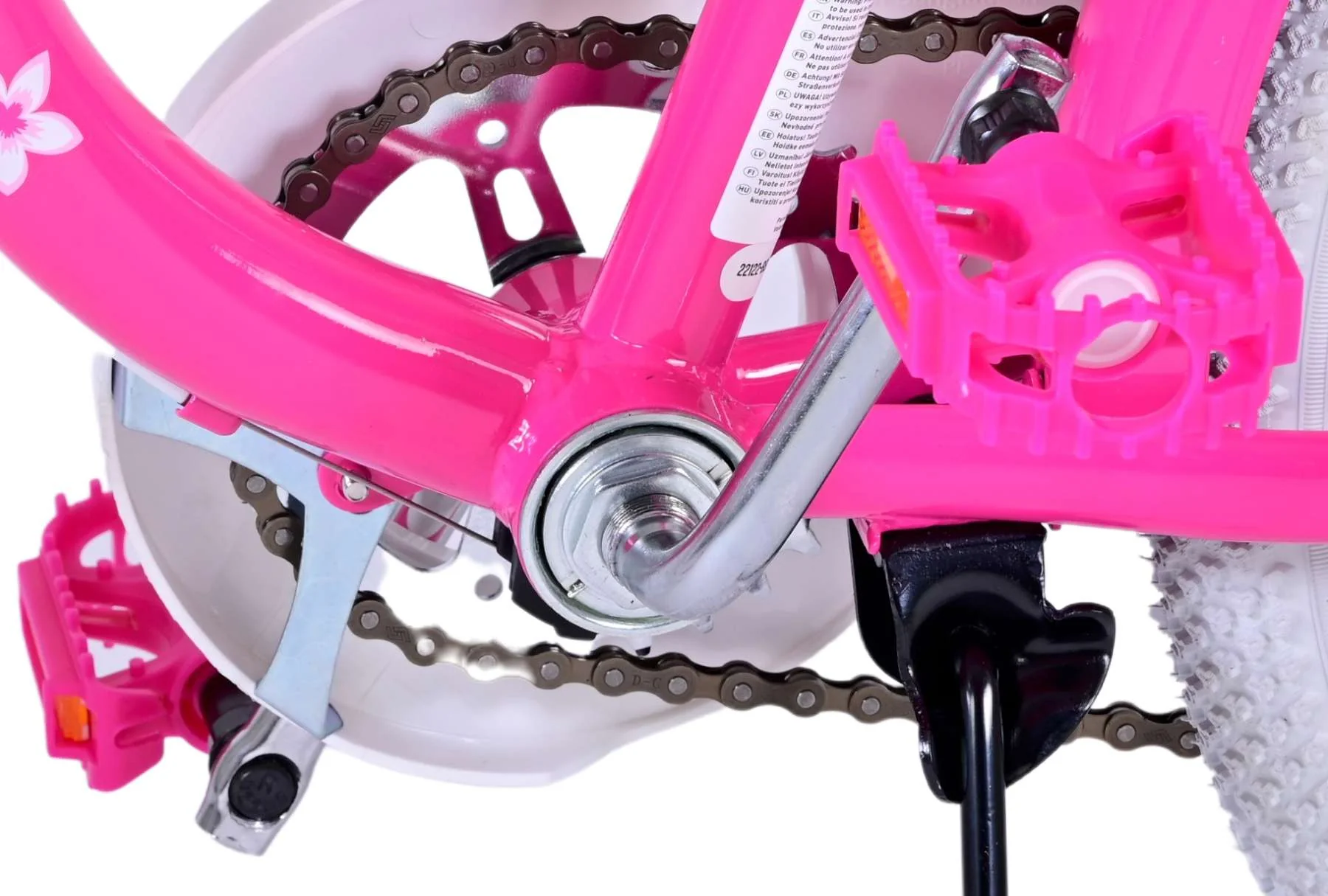 Bicicletă Volare Lovely pentru copii - Fete - 20 inch - Roz - 7 viteze [15]