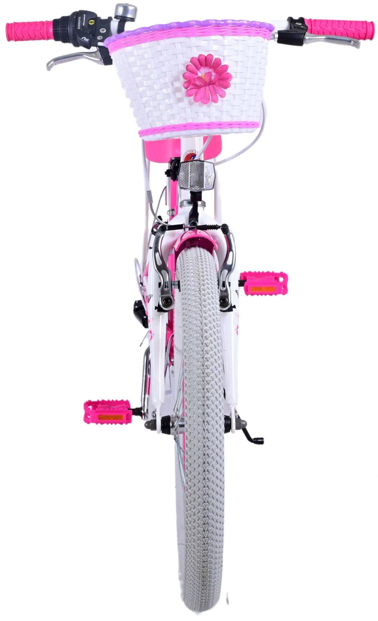 Bicicletă Volare Lovely pentru copii - Fete - 20 inch - Roz - 7 viteze [12]