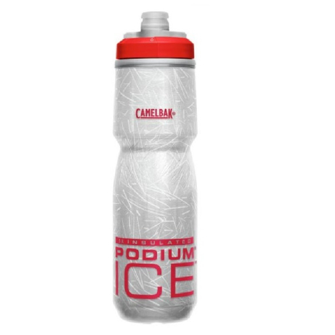 Bidon Apă - Bidon apa Camelbak Podium Ice 620ml, gri/rosu