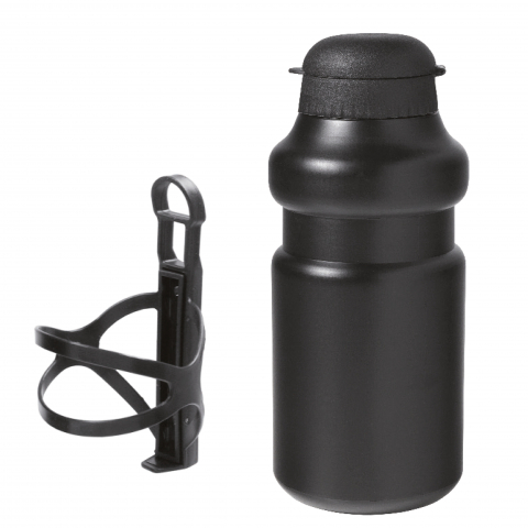 Bidon Apă - Bidon Apa+Suport 500ml Negru