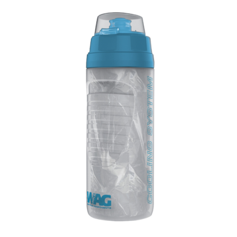 Accesorii-Design-Ornament - Bidon apa WAG 500ml, culoare transparent/albastru