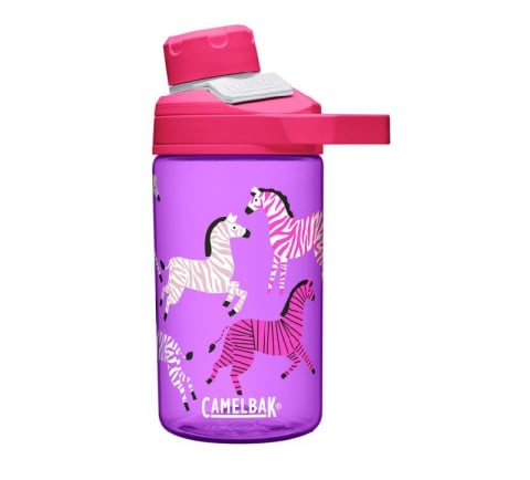 Accesorii-Design-Ornament - Bidon CAMELBAK pentru copii, 400ml, Zebras, culoare mov/roz