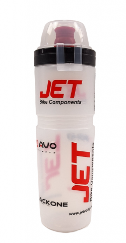 Accesorii-Design-Ornament - Bidon transparent Jet Kebea MTB, capacitate 750ml, by Elite