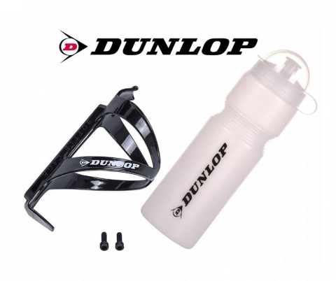 Bidon transparent si suport negru, DUNLOP, capacitate 750ml [3]