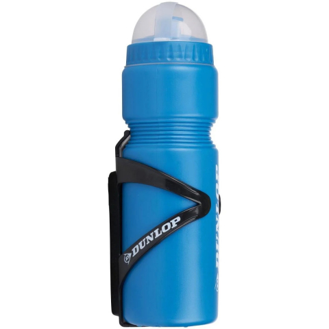 Accesorii-Design-Ornament - Bidon albastru si suport negru, DUNLOP, capacitate 750ml