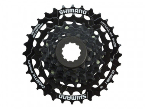 Pinioane Spate - Bloc de pinioane pe caseta Shimano CS-HG200-7, 7 viteze, 12-14-16-18-21-26-32T