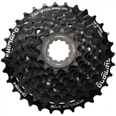 Pinioane Spate - Bloc De Pinioane Pe Caseta Shimano Cs-Hg200-8, 8 Vit., 12-14-16-18-21-24-28-32 (Br), Vrac