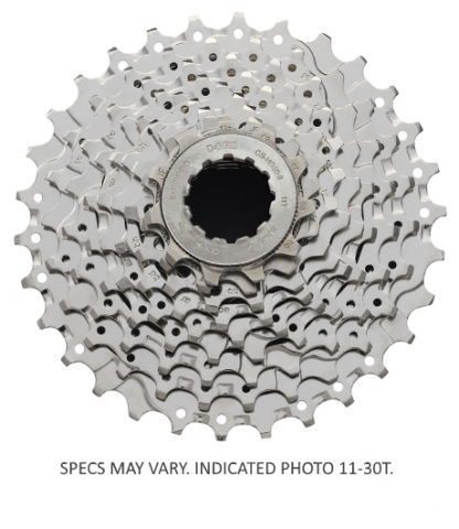 Pinioane Spate - Bloc De Pinioane Pe Caseta Shimano Cs-Hg50-9, 9 Vit., Nichelat 12-13-14-15-17-19-21-23-25T, Ambalat Ind.