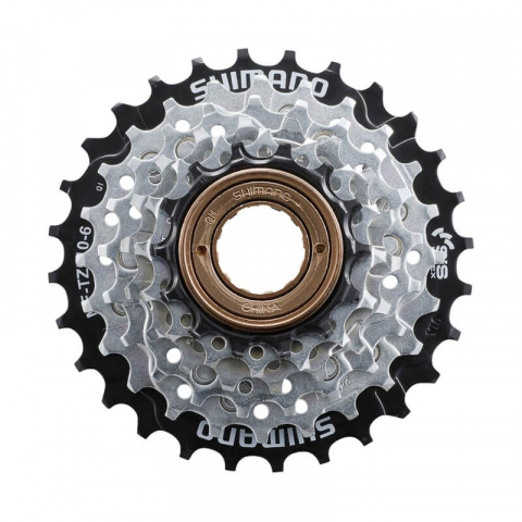 Pinioane Spate - Bloc de pinioane pe filet Shimano MF-TZ510-6, 6 vit., 14-16-18-21-24-28T, vrac